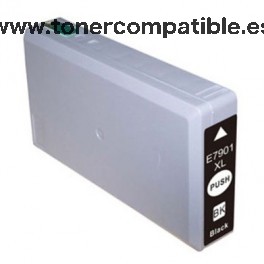 Epson T7891 / T7901 / T7911 tintas compatibles negro 65 mililitros
