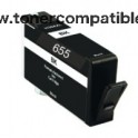 HP 655 negro Tinta compatible