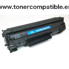 Pack ahorro 3 Toner compatible CB435A - CB436A - Negro - 2.000 PG