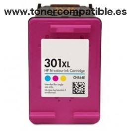 HP 301 XL Cartucho de tinta compatible - Color - 18 ML