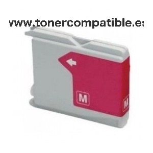 Cartucho BROTHER LC970 / LC1000 Magenta 30 ml. Tinta compatible
