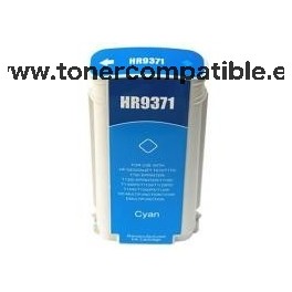 Tinta compatible HP 72 Cyan C9371A