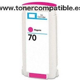Tinta compatible HP 70 Magenta C9453A