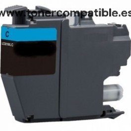 Tinta compatible Brother LC3217 Cyan