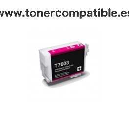 Tinta compatible Epson T7603 Magenta