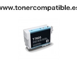 Tinta compatible Epson T7605 Cyan Light