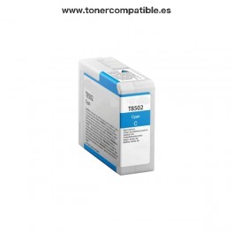 Tinta compatible Epson T8502 Cyan