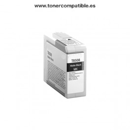Tinta compatible Epson T8508 Negro Mate