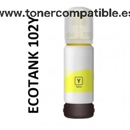 Botella compatible Epson 102 Amarillo - C13T03R440