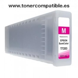 Tinta compatible Epson T7253 Magenta