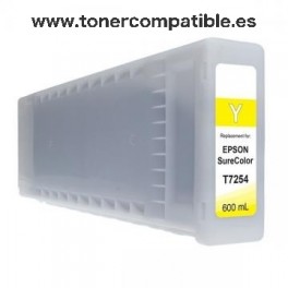 Tinta compatible Epson T7254 Amarillo