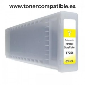 Tinta compatible barata Epson T7254 Amarillo