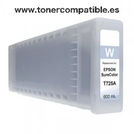 Tinta compatible Epson T725A Blanco