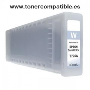 Tintas compatibles Epson T725A Blanco