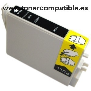 Tinta compatible Epson T0551 - www.Tonercompatible.es